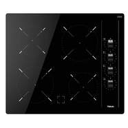 Placa Vitrocer&aacute;mica Teka TBC 64000XFL BK - 4 Zonas, 60 cm, Mandos Laterales, 6000 W, Negro