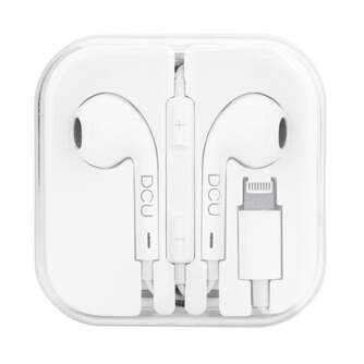AURICULARES DCU STEREO CON CONECTOR LIGHTNING