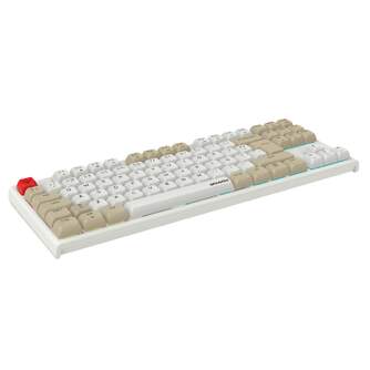 TECLADO PHOENIX ROYAL TKL MECANICO GAMING BLANCO