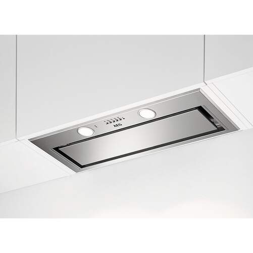 Campana integrable AEG DGE5861HM - A, 80cm, 700m3/h, 3 Potencias + Turbo, 67dB, Hob2Hood