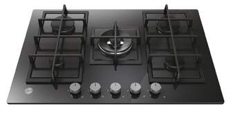 ENCIM. HOOVER HVG74WC3B 5F 75CM GAS CR NEGRO