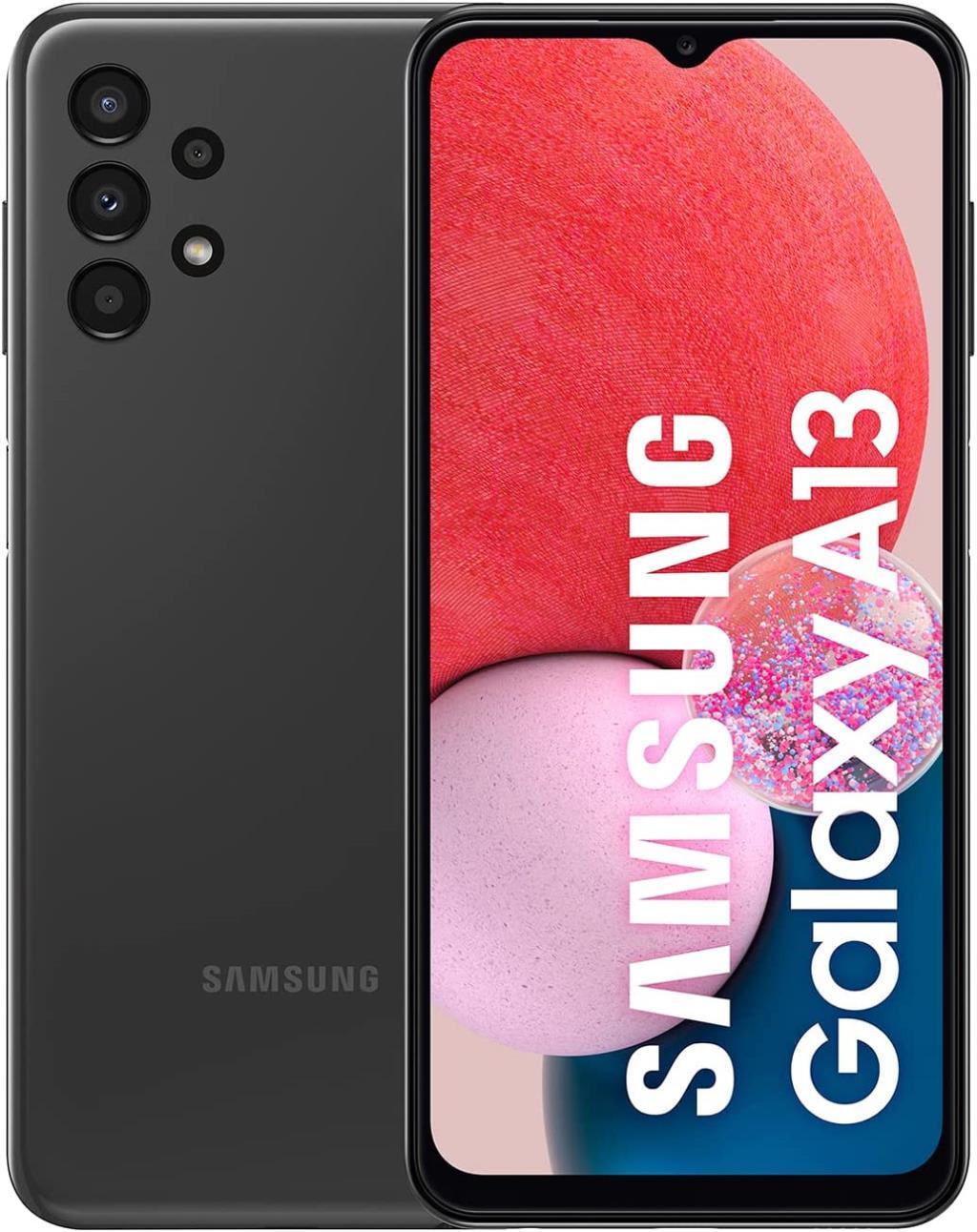 Samsung Galaxy A13 4/128GB Negro - 6.6" FHD+, Exynos 850 2GHz