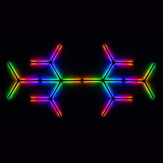 KIT ILUMINACION PHOENIX 9 LINEAS LUZ RGB WIFI