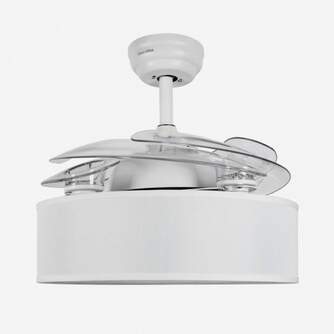 VENTILADOR TECHO U.BLUE JALOQUEWFW 104 DC LED PLE