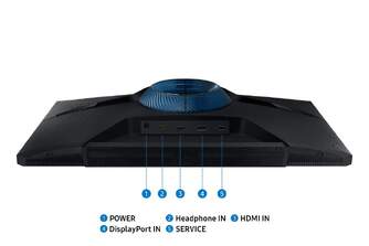 MONITOR SAMSUNG 24%%%quot; LS24DG302EUXEN FHD 180HZ