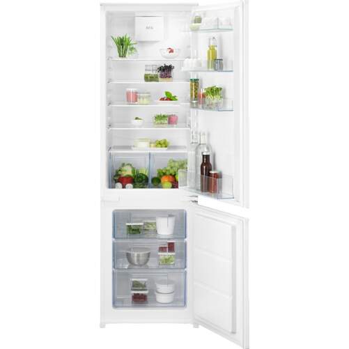 Frigorífico Combi Integrable AEG OSC5D181ES - 178x56x55 cm, 269 L, 4*, Antiescarcha, Blanco