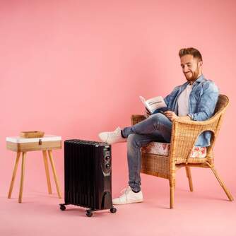 RADIADOR ACEITE SOLAC RA810 2300W 11E NEGRO