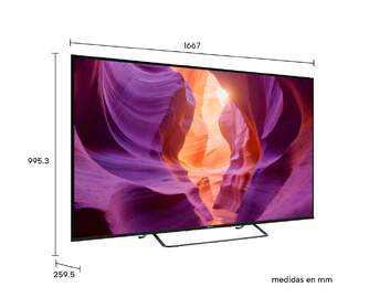 TV GENIUM 75%%%quot; GTV75QLED QLED WEBOS