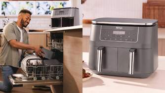 FREIDORA AIRE NINJA DZ300EU 6EN1 COMP.DOBLE 7,6L