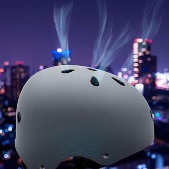 CASCO CECOTEC BRAINGUARD URBAN GREY S-M