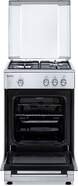 Cocina gas Butano Artica AKF50553X - 3 Fuegos, 50x56cm, Termopar Seguridad, Doble Vidrio, Inox