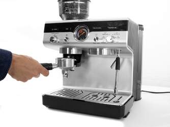 CAFET. KRUPS XP801T10 EXPRESSO MOLINILLO 15B INOX