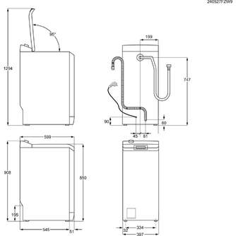 LVD. ELECTROLUX ETE6162P1A 6K 1200R BCA A