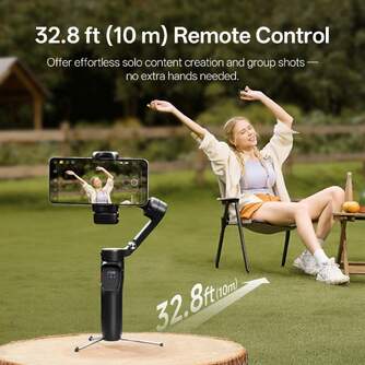 GIMBALL HOHEM ISTEADY V3 ULTRA AI AUTOTRACK NEGRO