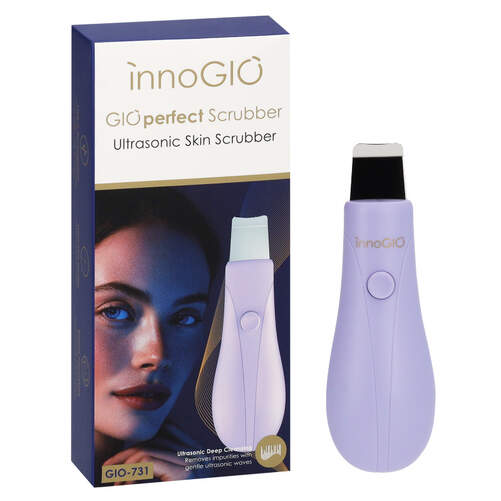 Cepillo facial InnoGIO 731 Ultrasonica - 3 en 1 con desintoxicaci&oacute;n EMS e infusi&oacute;n de nutrientes