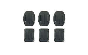Base Adhesiva para GoPro AACFT-001 - Soportes adhesivos planos y curvos para GoPro Hero 8-11