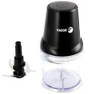 Picadora Fagor Chop-Chop - 400W, taz&oacute;n pl&aacute;stico de 0,5 litros, 2 cuchillas, Inox