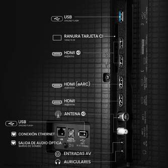TV HISENSE 50%%%quot; 50E8Q UHD MINILED SMART TV 144HZ
