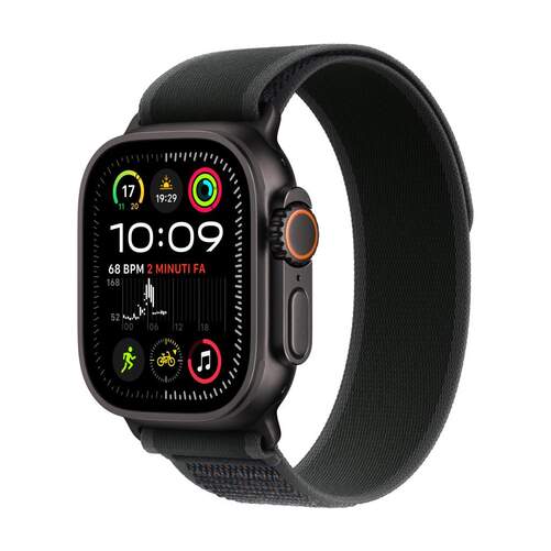 Smartwatch Apple Ultra 2 - GPS+Cellular, 49 mm, Talla M/L, Bluetooth, Negro