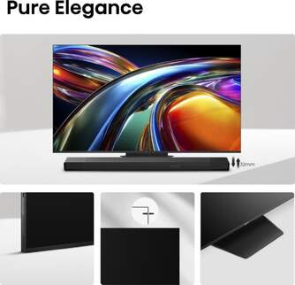 TV HISENSE 65%%%quot; 65UR9S UHD RGBMINILED SMARTTV 170HZ