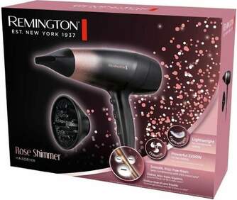 SECADOR REMINGTON D5305 ROSE SHIMMER IONICO 2200W 3T 2V DIFU