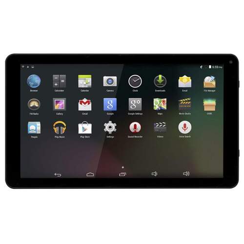 Tablet Denver TAQ-10465BL Negra - 10.1", QuadCore 1.2Ghz, 2/64GB, Android 10, 4400mAh