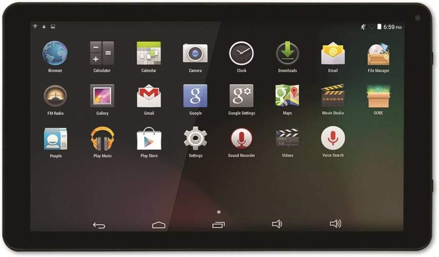Tablet Denver TAQ-10465BL Negra