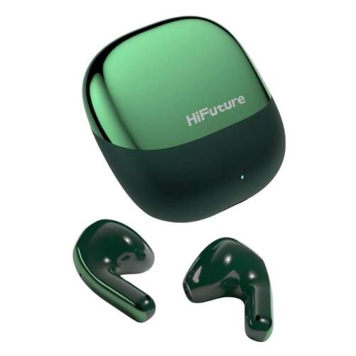 Auriculares HiFuture Chromebuds Green - Autonom&iacute;a 30h, 20-20kHz, micr&oacute;fono integrado