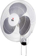 Ventilador Pared FM VM140 - 50W, Aspas 40cm, 3 Velocidades, Oscilante