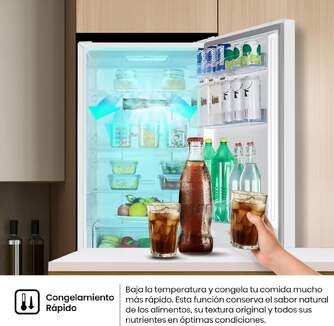 FRICOM. HISENSE RB390N4BWC 186x60x59 NF BCO DSP