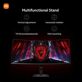 MONITOR XIAOMI 34%%%quot; G34WQI CURVO GAMING 1MS 180HZ