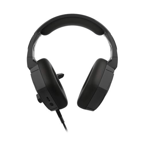 Auriculares Krom Kopa PRO - Para PC, PS4, PS5 y Switch, control de volumen, luz RGB, negro