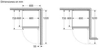 FRICOM. SIEMENS KG39NXIBF 201x60 NF INOX