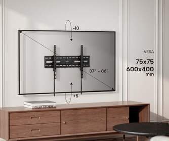 SOPORTE TV INC GENIUM GSPIN86 75KG 37-86