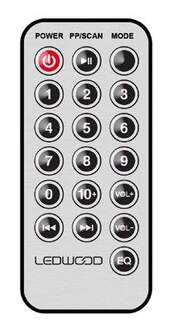 ALTAVOZ LEDWOOD DROP80 BT 80W