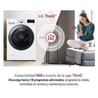 LVD. LG F1P1CY2W 17K 1200R  TBWASH STEAM SMART