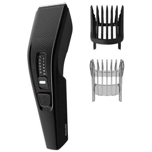Cortapelos Philips HC3510/15 - 13 Longitudes, Cuchilla doble filo autoafilable, Peine-gu&iacute;a