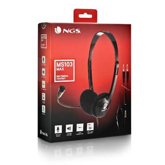 AURICULAR CON MICROFONO NGS Y CONTROL DE VOLUMEN