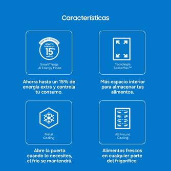 FRICOM. SAMSUNG RB38C705CWW 203x60 BCO METALCOO