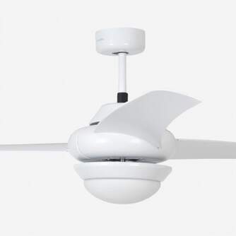 VENTILADOR TECHO U.BLUE MISTRAL 3052 132 70W LUZ