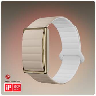 SMART BAND POLAR LOOP GEN2 GLD/BEI SIL S-M