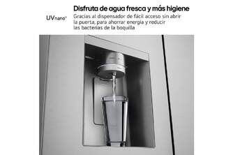 FRI. LG GMF961PY3E 180x91 4P 645L DISP INOX