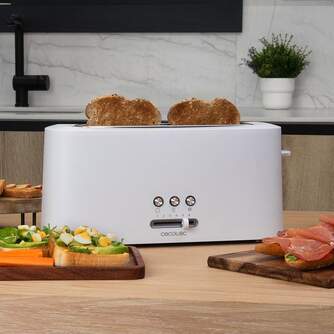 TOST. CECOTEC TOAST%%%amp;TASTE 1000 03189 1R LARGO BCO