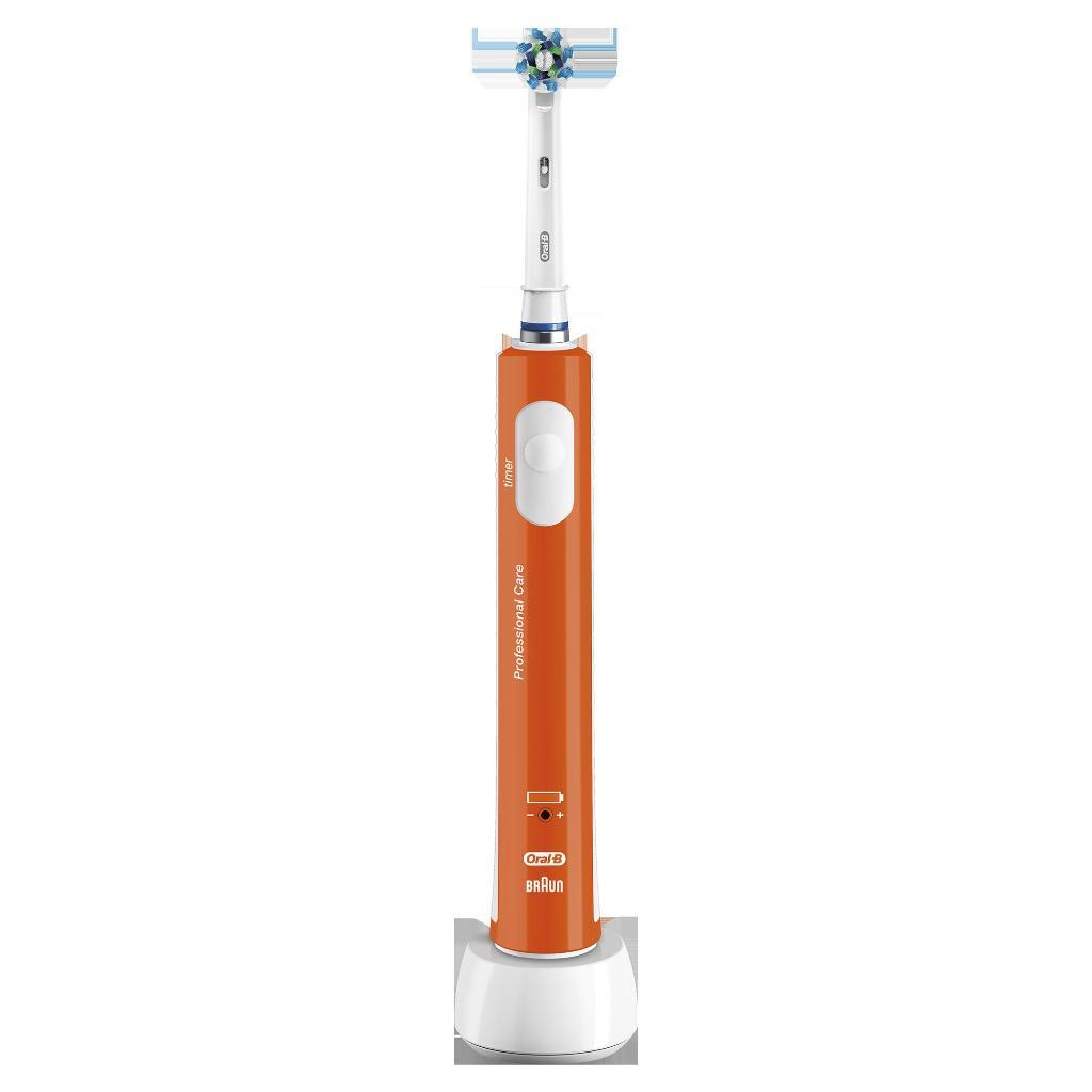 Cepillo de dientes eléctrico Oral B Pro 600 Cross Action - Movimiento dinámico, 3D