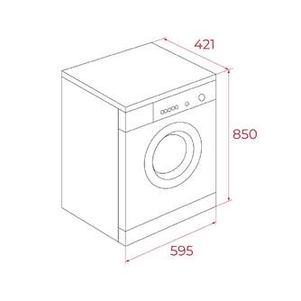 LVD. TEKA WMK40740 7K 1400R DSP BCO 113910016