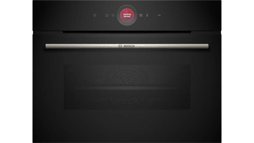 Horno compacto Bosch GBG7741B1 - 47 litros, con luz interior, control táctil, limpiador hidrolítico