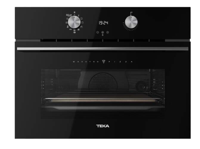Horno Teka HLC8510P 111130010 - 44 L, Clase A+, 11 Programas, Hidrol&iacute;tico + Pirol&iacute;tico, Inox, Negro