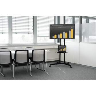 SOPORTE TV HAMA 00220874 SUELO RUEDAS 600X400