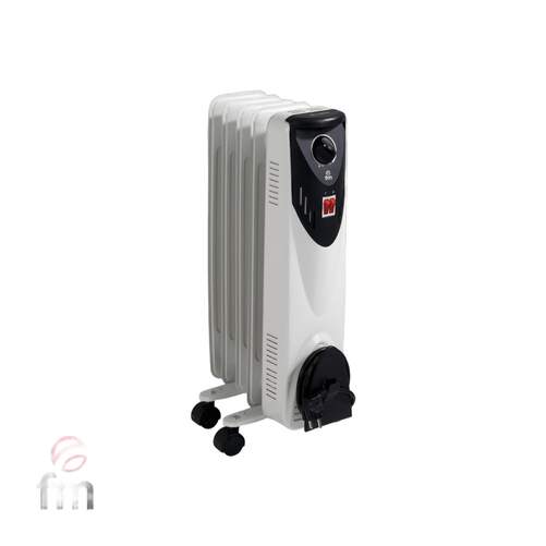 Radiador Aceite FM BR-10 - 1000W, 5 Elementos