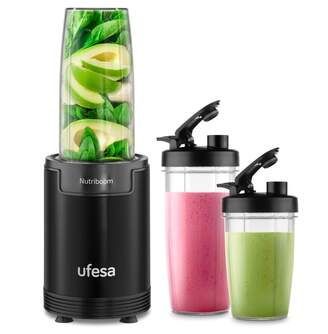 BATID. VASO UFESA NUTRIBOOM 900W ACC 6EN1 SMOOTHIE